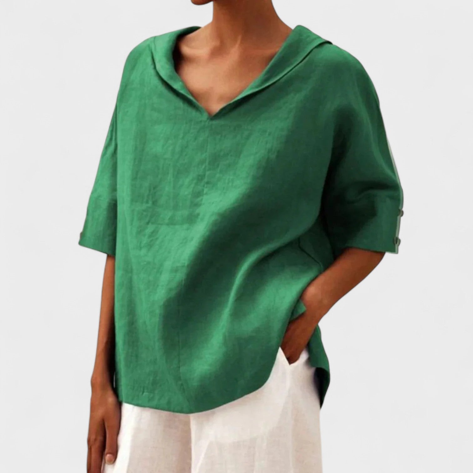 Liliana – Blusa de Linho - Ines Braga