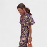 Lily - Vestido Fuego Tropical - Ines Braga