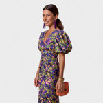 Lily - Vestido Fuego Tropical - Ines Braga