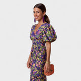 Lily - Vestido Fuego Tropical - Ines Braga