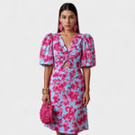 Lily - Vestido Fuego Tropical - Ines Braga
