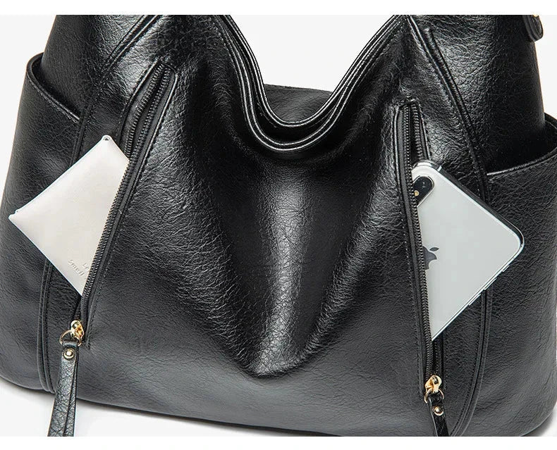 Lina | Bolsa Luxe Em Couro Sintético Com Espaço Generoso - Ines Braga