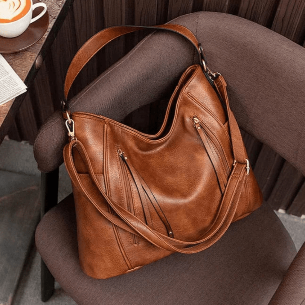 Lina | Bolsa Luxe Em Couro Sintético Com Espaço Generoso - Ines Braga