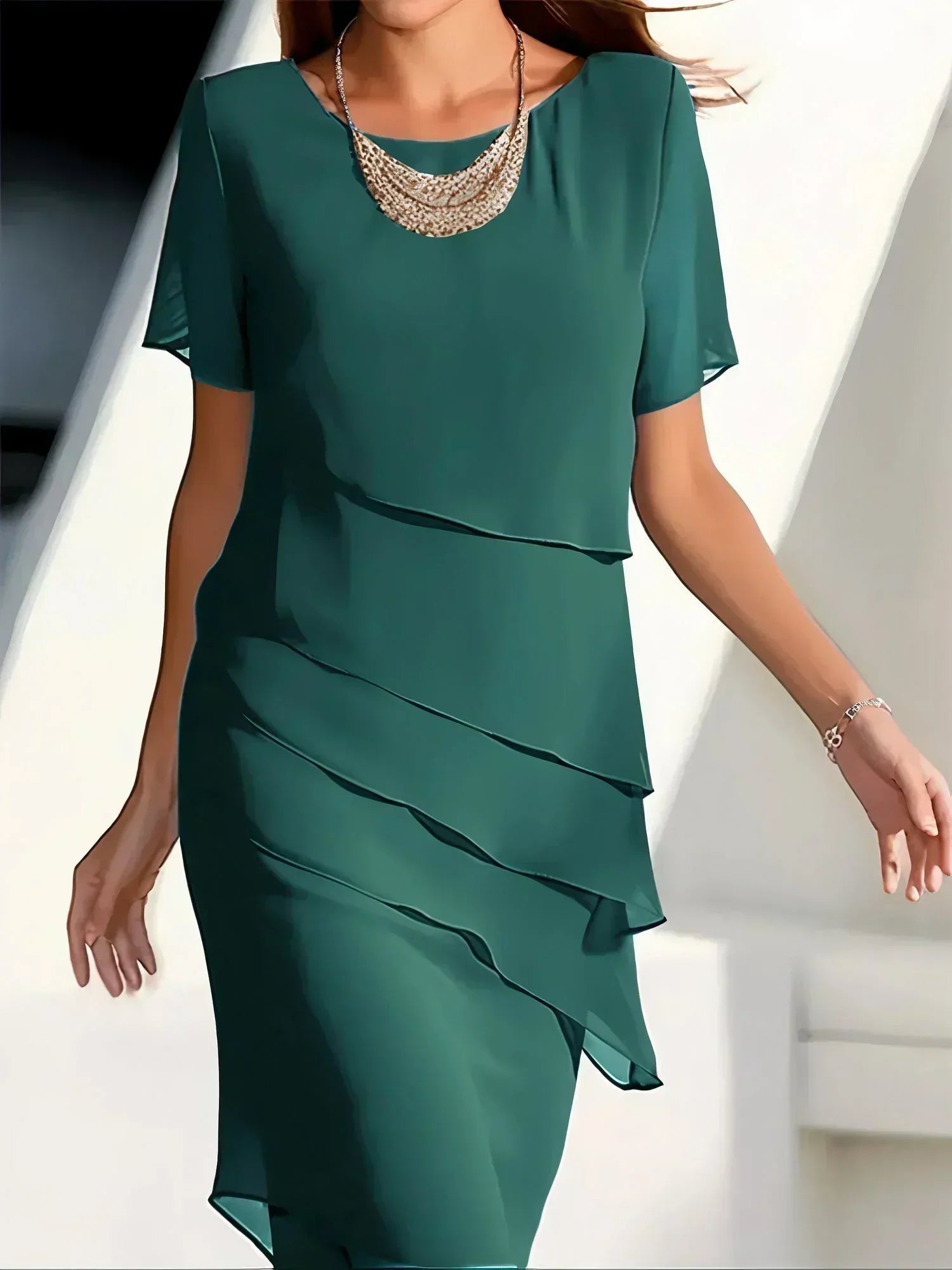 Lívia | O Vestido Que Destaca A Sua Beleza Natural Com Estilo - Ines Braga