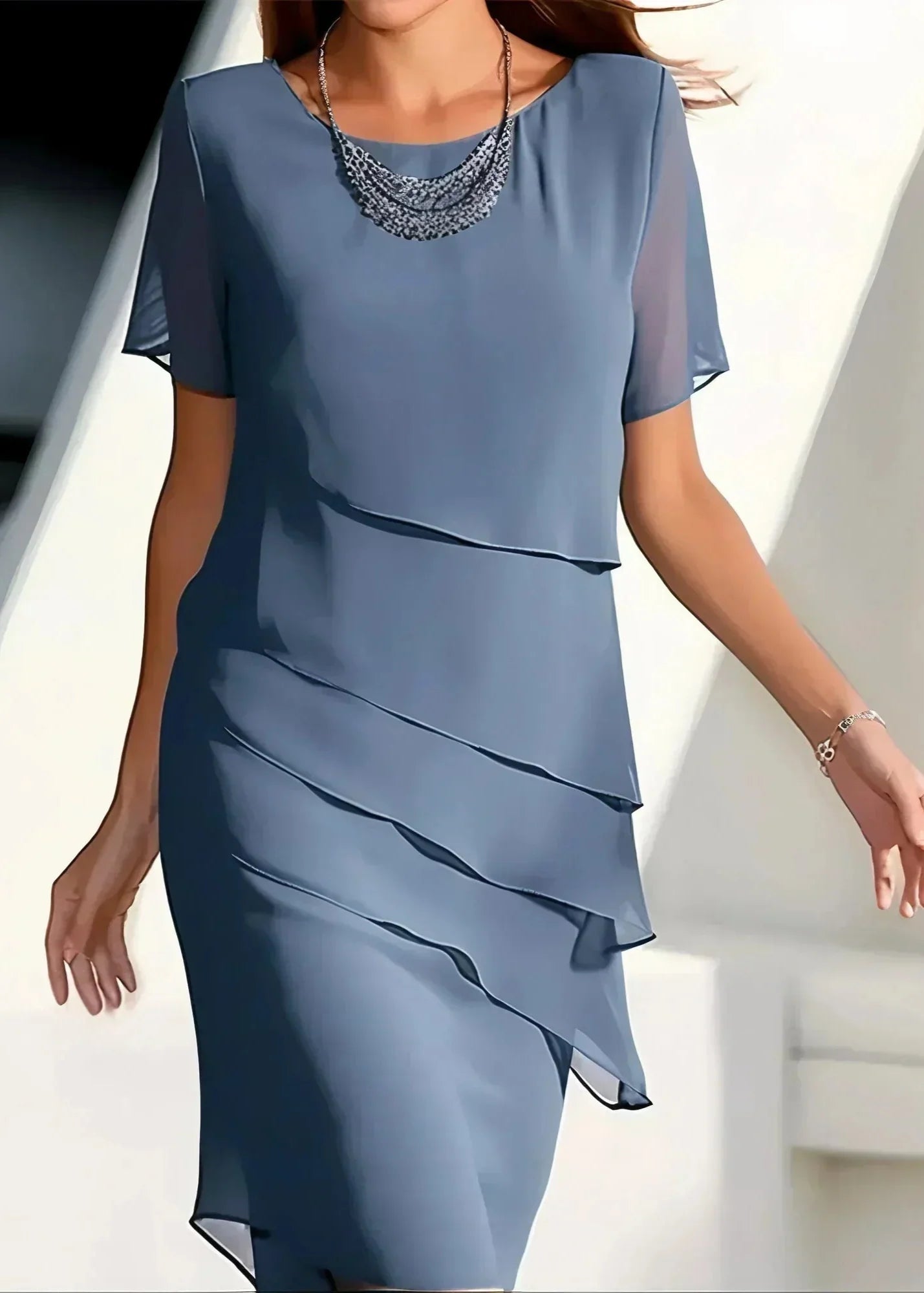 Lívia | O Vestido Que Destaca A Sua Beleza Natural Com Estilo - Ines Braga