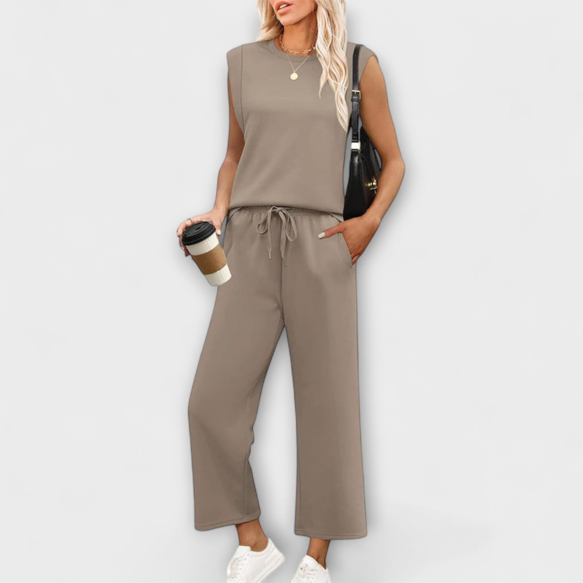 Lourdes - Conjunto feminino de duas peças - Ines Braga