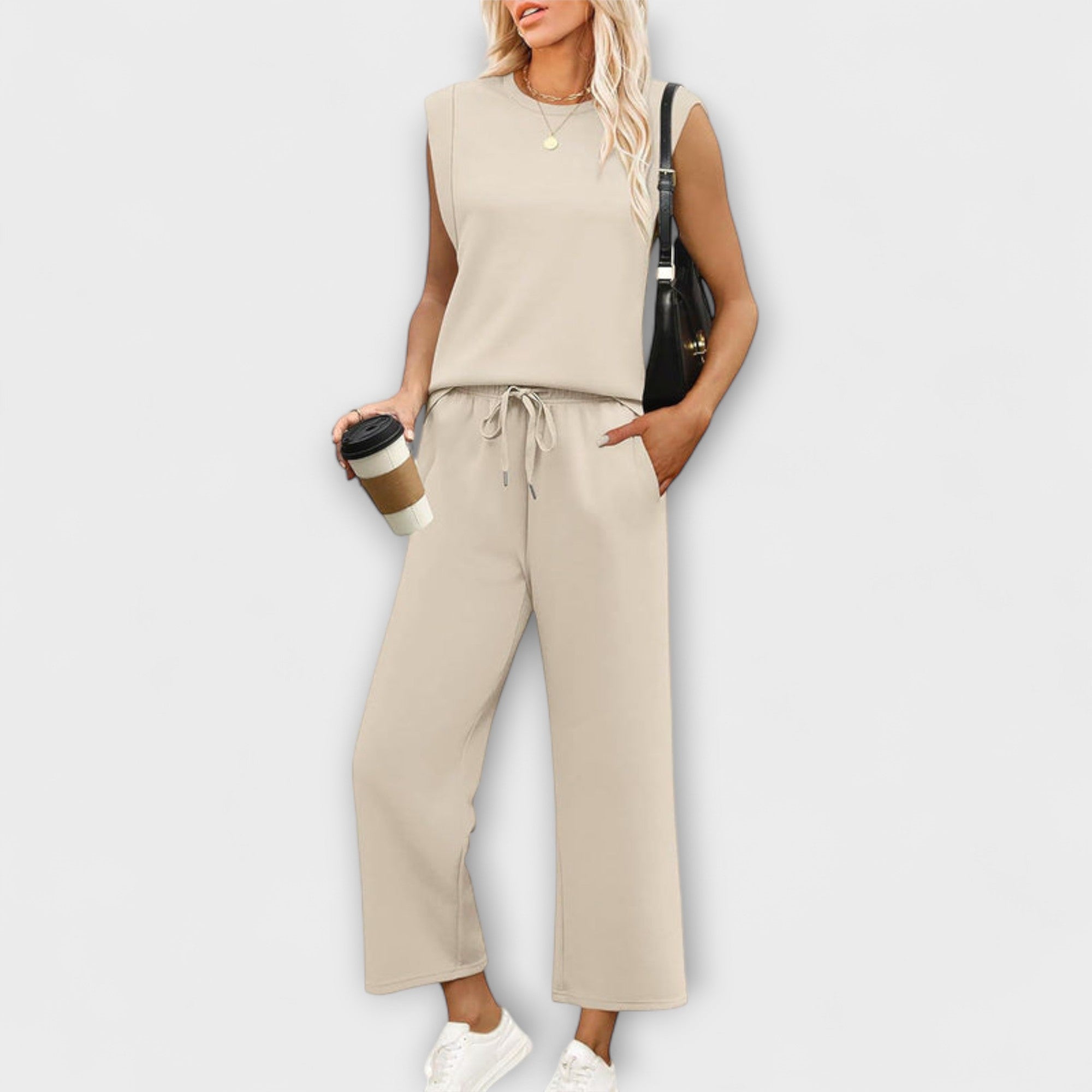 Lourdes - Conjunto feminino de duas peças - Ines Braga