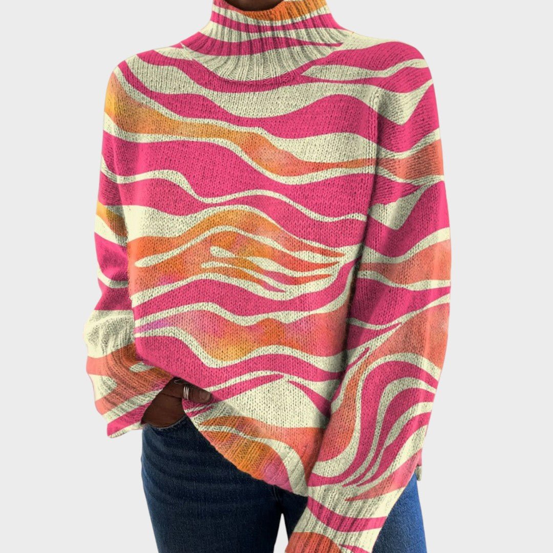 Lúcia - Camisola de Malha Artística - Ines Braga