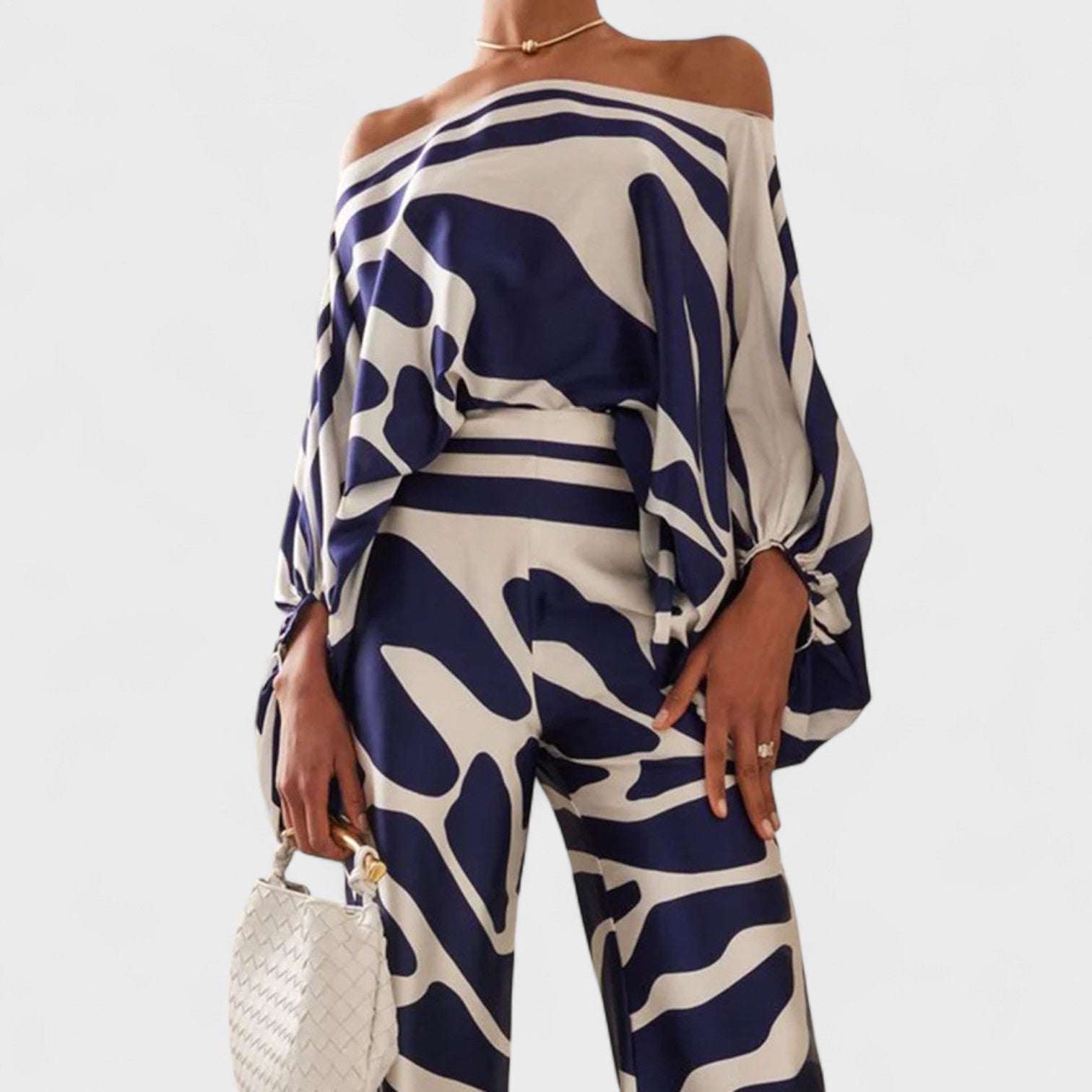 Luisa - Conjunto elegante de duas peças - Ines Braga