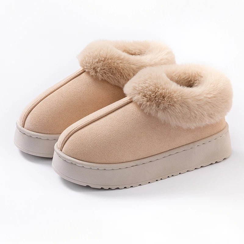 Lumina | Botas de Salto Alto com Forro de Pelúcia Quentes - Ines Braga