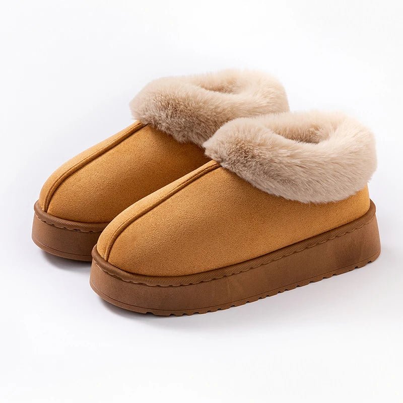 Lumina | Botas de Salto Alto com Forro de Pelúcia Quentes - Ines Braga