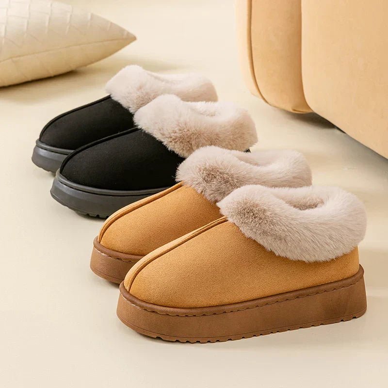 Lumina | Botas de Salto Alto com Forro de Pelúcia Quentes - Ines Braga
