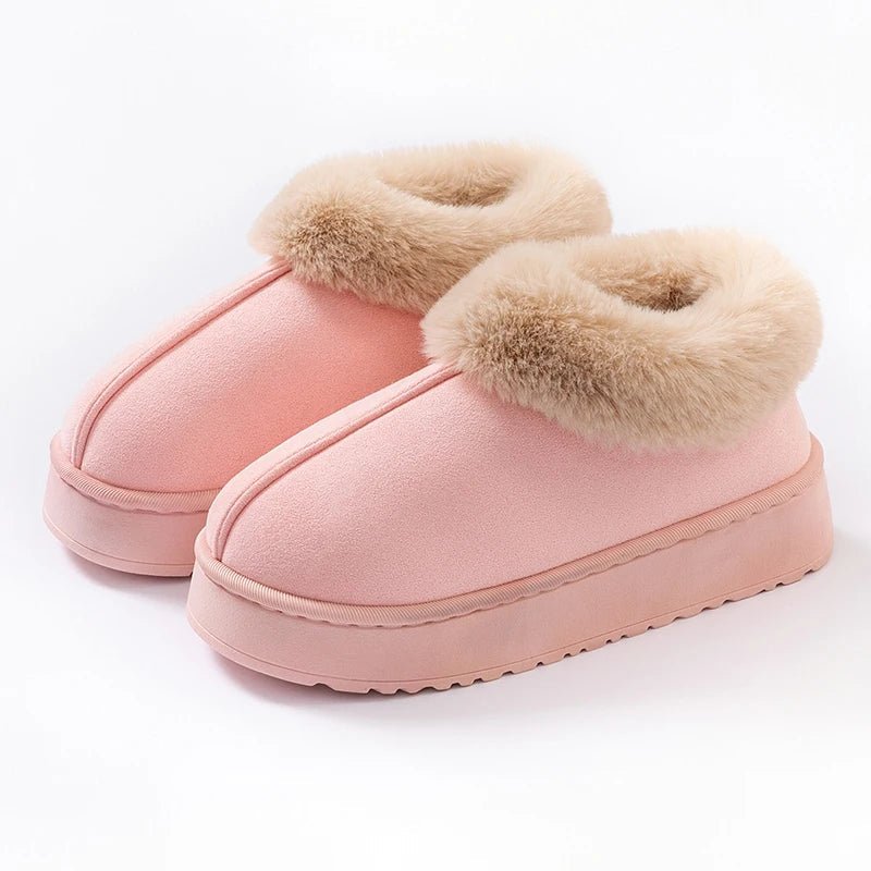 Lumina | Botas de Salto Alto com Forro de Pelúcia Quentes - Ines Braga