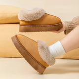 Lumina | Botas de Salto Alto com Forro de Pelúcia Quentes - Ines Braga