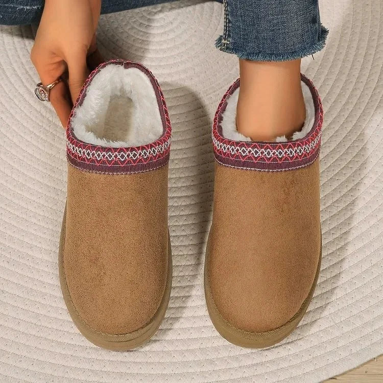 Luna | Botas Femininas Quentes com Forro de Pelúcia - Ines Braga