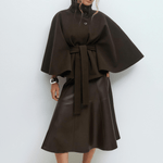 Lusana - Casaco elegante com cinto - Ines Braga