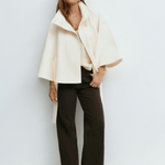 Lusana - Casaco elegante com cinto - Ines Braga