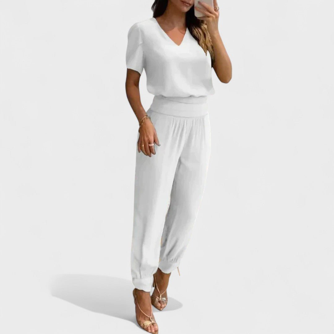 Margarida - Macacão elegante para senhora - Ines Braga