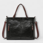 Maria. - Bolsa de couro elegante - Ines Braga