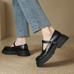Mary Janes - Sapato Elegante em Couro - Ines Braga
