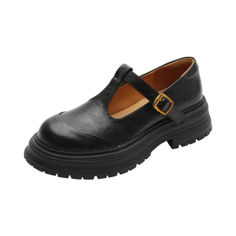 Mary Janes - Sapato Elegante em Couro - Ines Braga