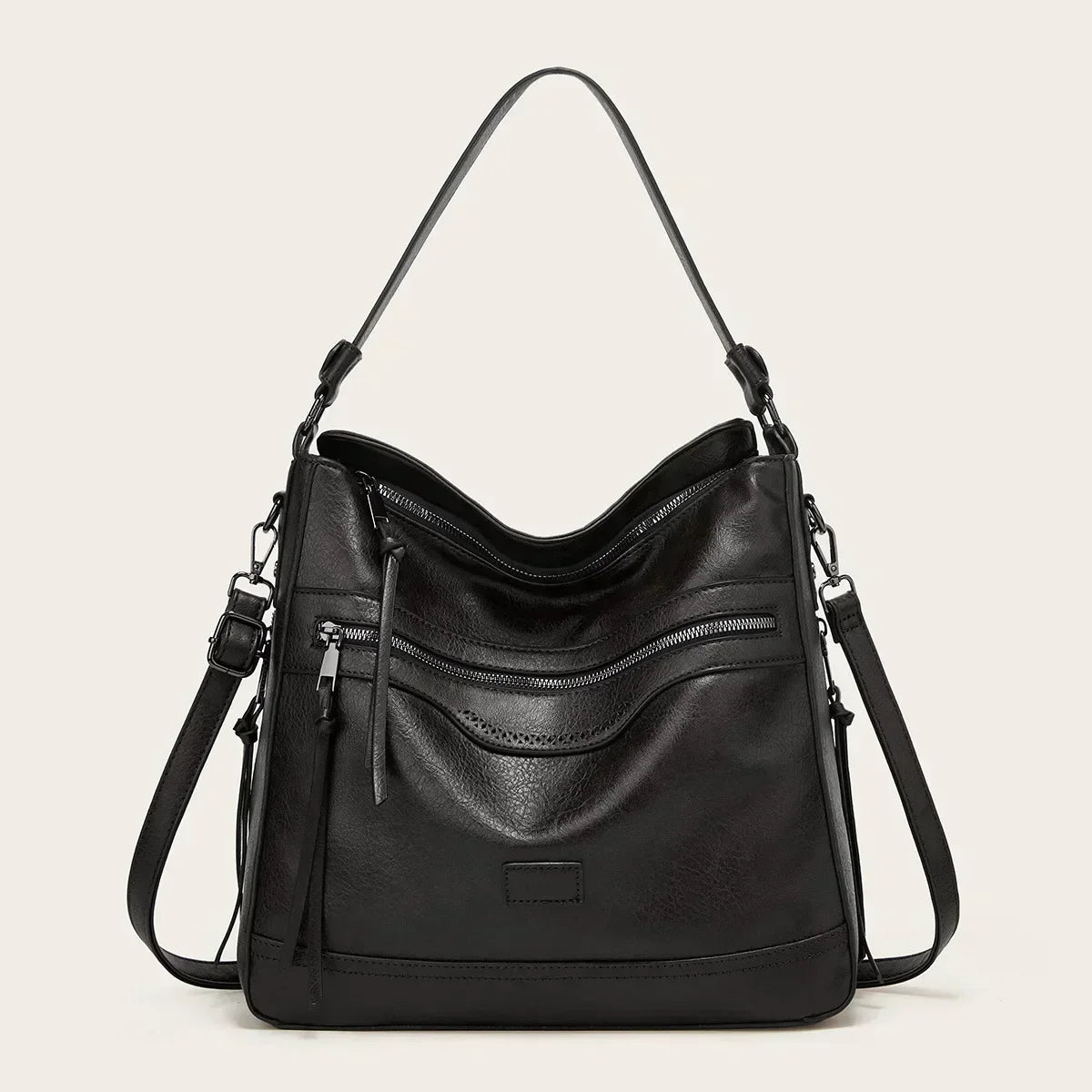 Maya | Bolsa de Ombro em Couro Premium Espaçosa e Versátil - Ines Braga