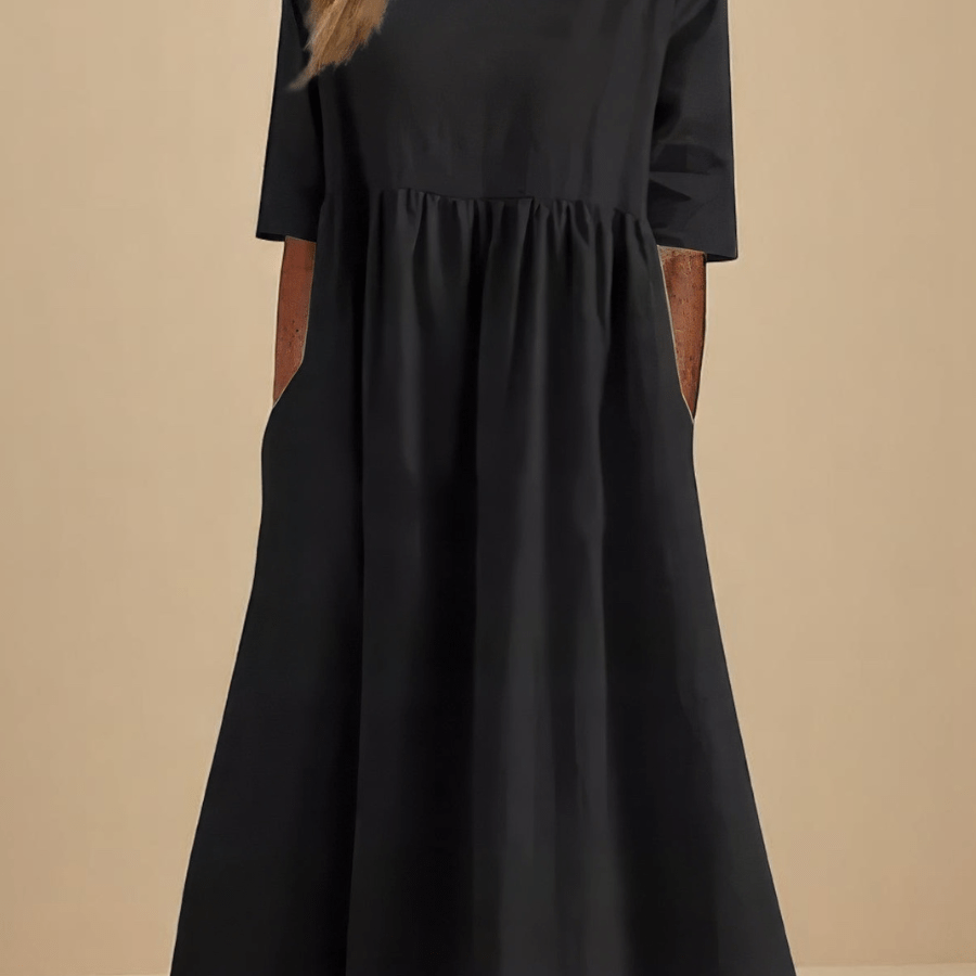 Minea™ | Vestido Em Algodão Arejado - Ines Braga