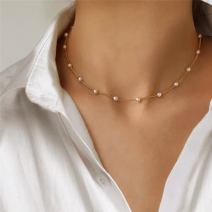 Mira Joias Colar Elegante de Pérola - Ideal para Ocasiões - Ines Braga