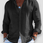 MIRAVO | Camisa casual em linho para homem - Ines Braga