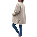 MOANA | Casaco Oversized Clássico com Botão - Ines Braga