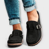 Mocassins Ortópedicos Femininos com Fecho Decorativo - Ines Braga