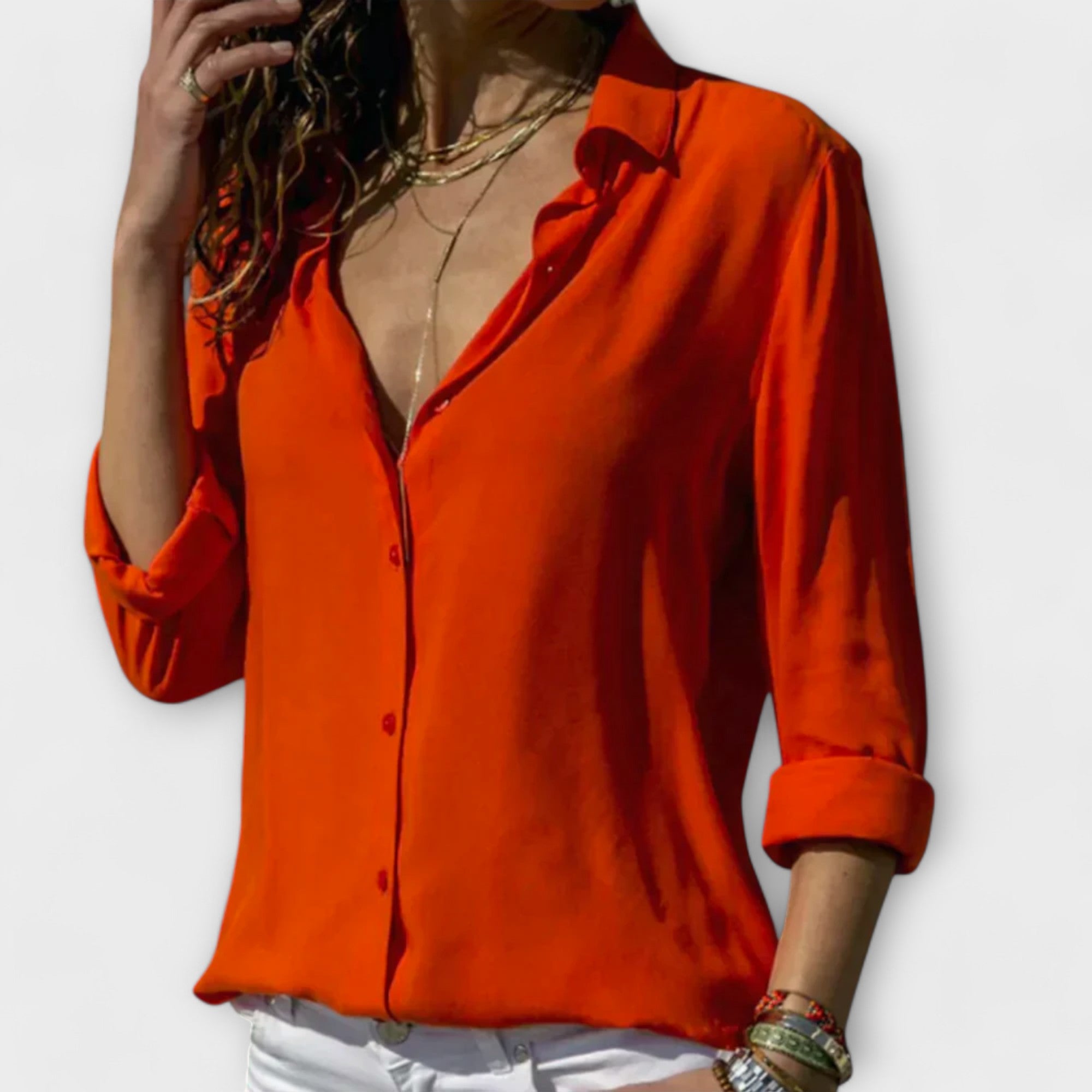 Monias - Blusa de Cetim - Ines Braga