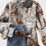 Mónica - Camisola de Malha Artística - Ines Braga