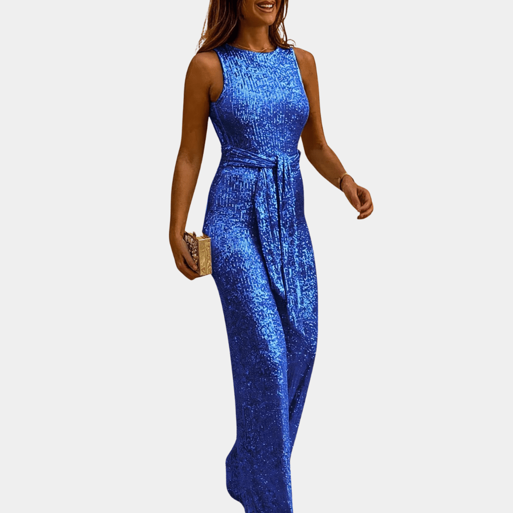 Monica – Macacão com glitter para senhora – Edição verão - Ines Braga