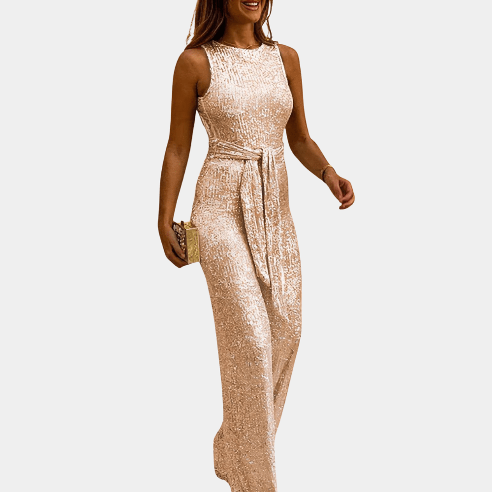Monica – Macacão com glitter para senhora – Edição verão - Ines Braga