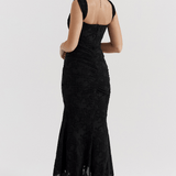 Nalina™ | Vestido Maxi – Elegância em Cada Detalhe - Ines Braga