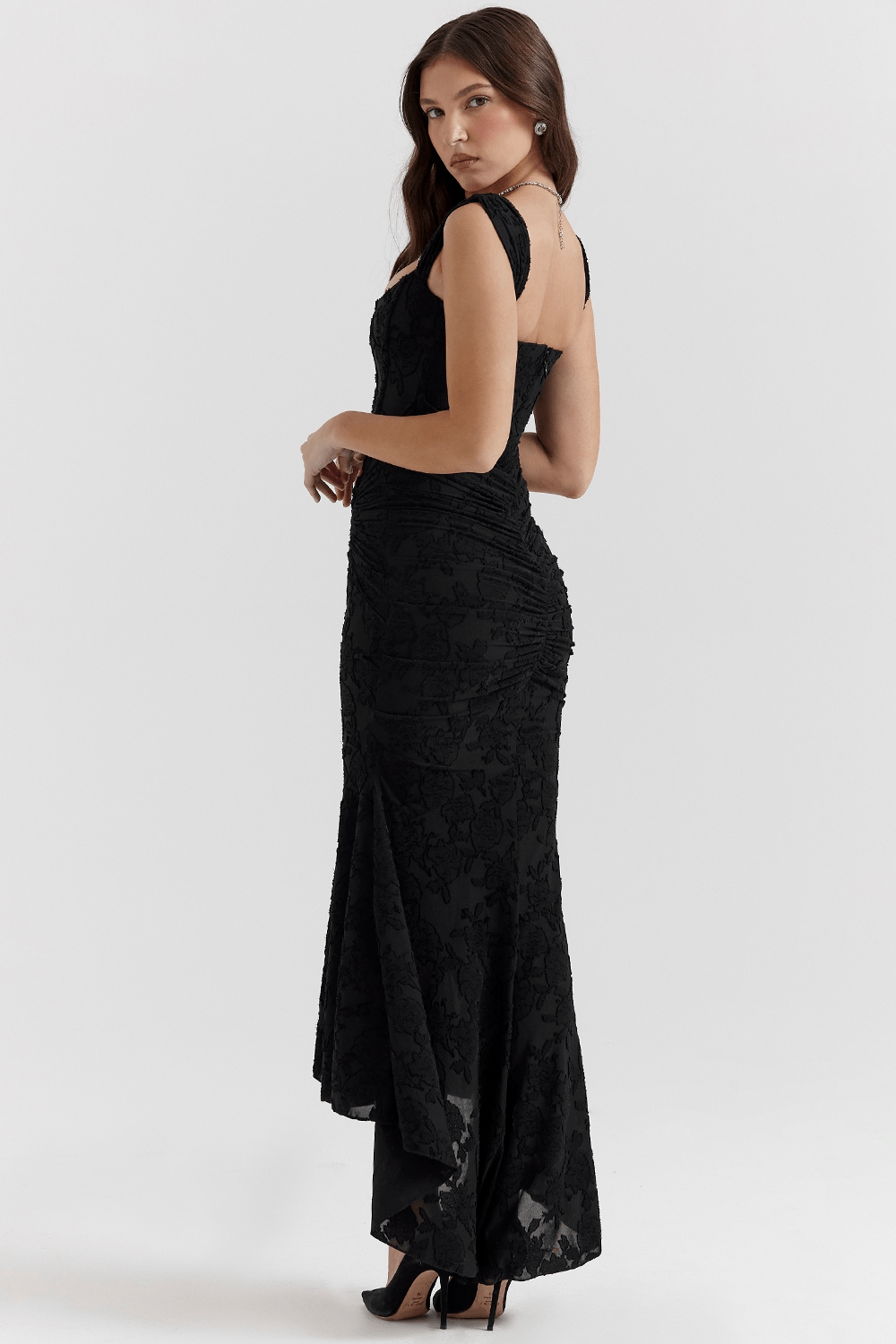 Nalina™ | Vestido Maxi – Elegância em Cada Detalhe - Ines Braga