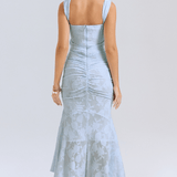 Nalina™ | Vestido Maxi – Elegância em Cada Detalhe - Ines Braga