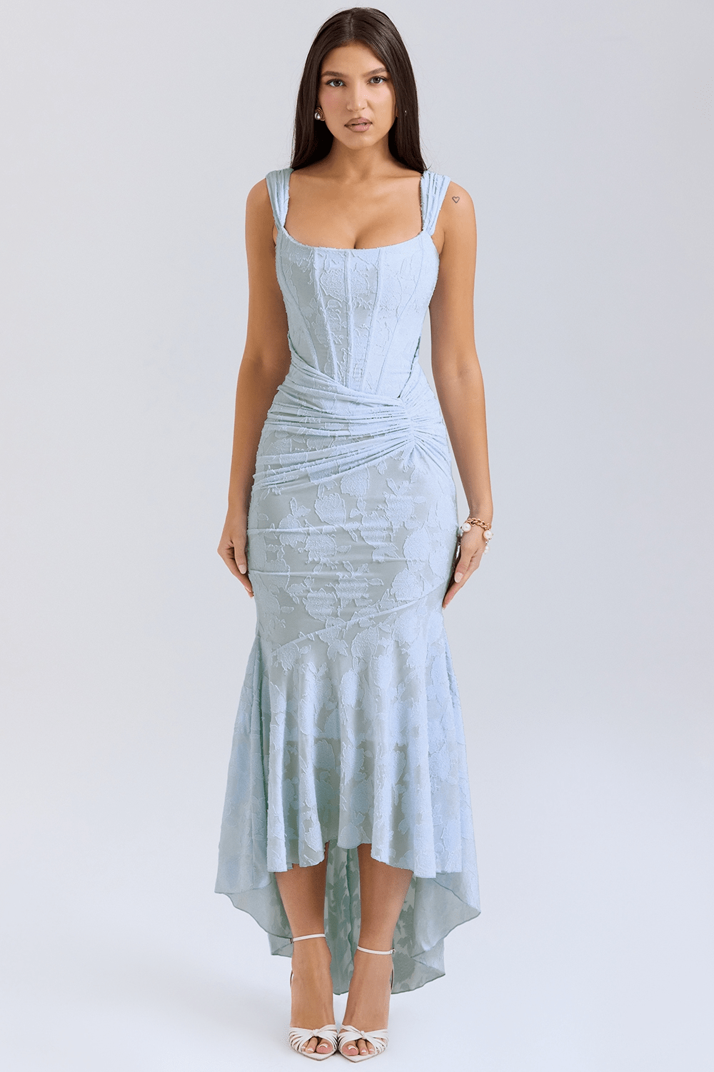Nalina™ | Vestido Maxi – Elegância em Cada Detalhe - Ines Braga