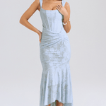 Nalina™ | Vestido Maxi – Elegância em Cada Detalhe - Ines Braga