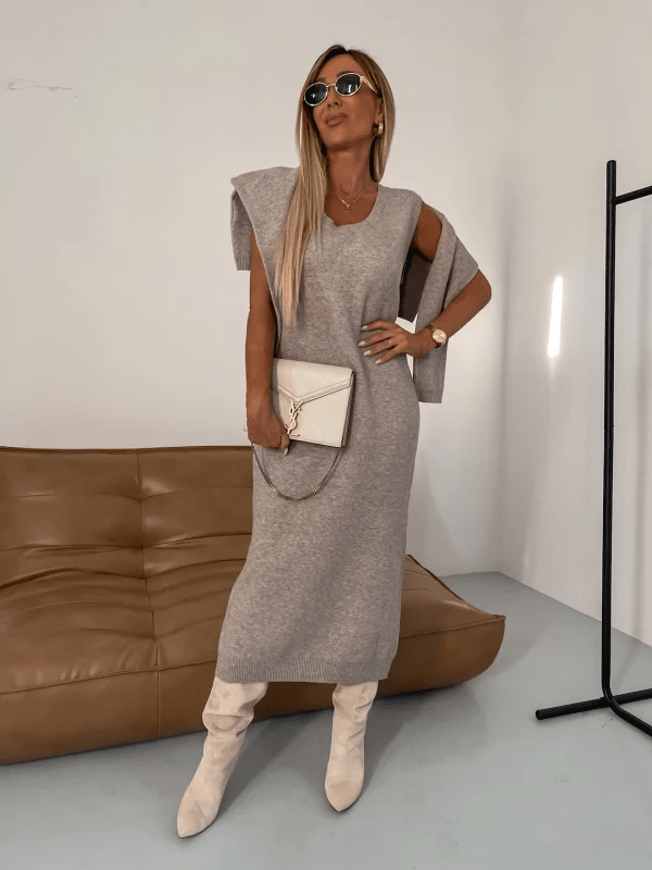 Nicole – Conjunto de Malha Elegante - Ines Braga