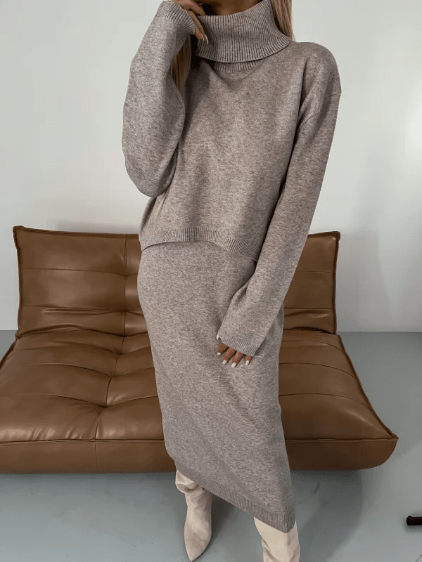 Nicole – Conjunto de Malha Elegante - Ines Braga
