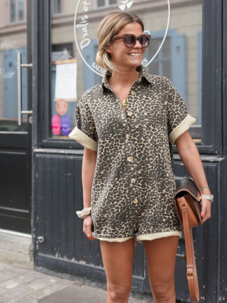 Nikki | Vestido - Camisa Casual com Toque Selvagem - Ines Braga
