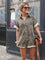 Nikki | Vestido - Camisa Casual com Toque Selvagem - Ines Braga