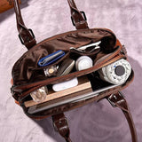 Nina | Bolsa de Couro Elegante para Uso Diário Versátil - Ines Braga