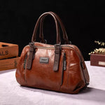 Nina | Bolsa de Couro Elegante para Uso Diário Versátil - Ines Braga