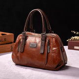 Nina | Bolsa de Couro Elegante para Uso Diário Versátil - Ines Braga