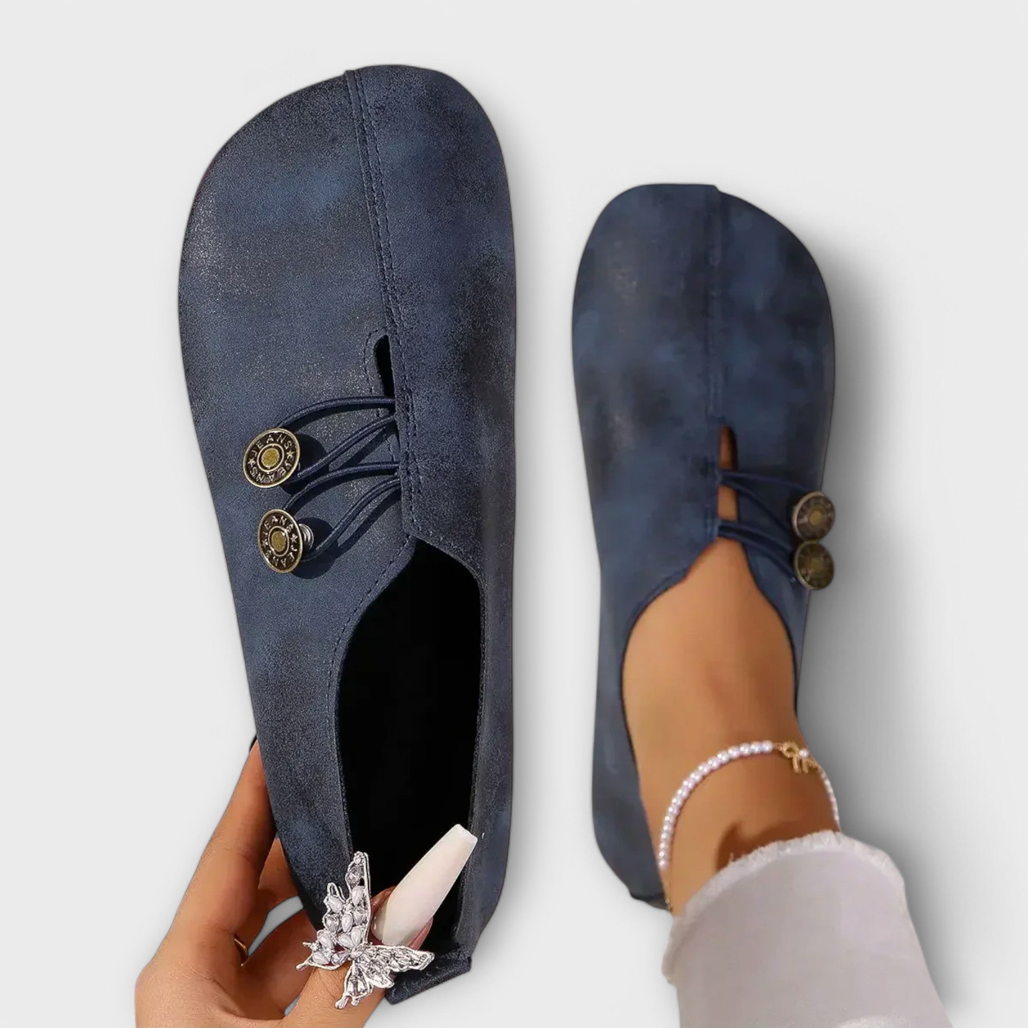 Noira – Mocassim de camurça - Ines Braga