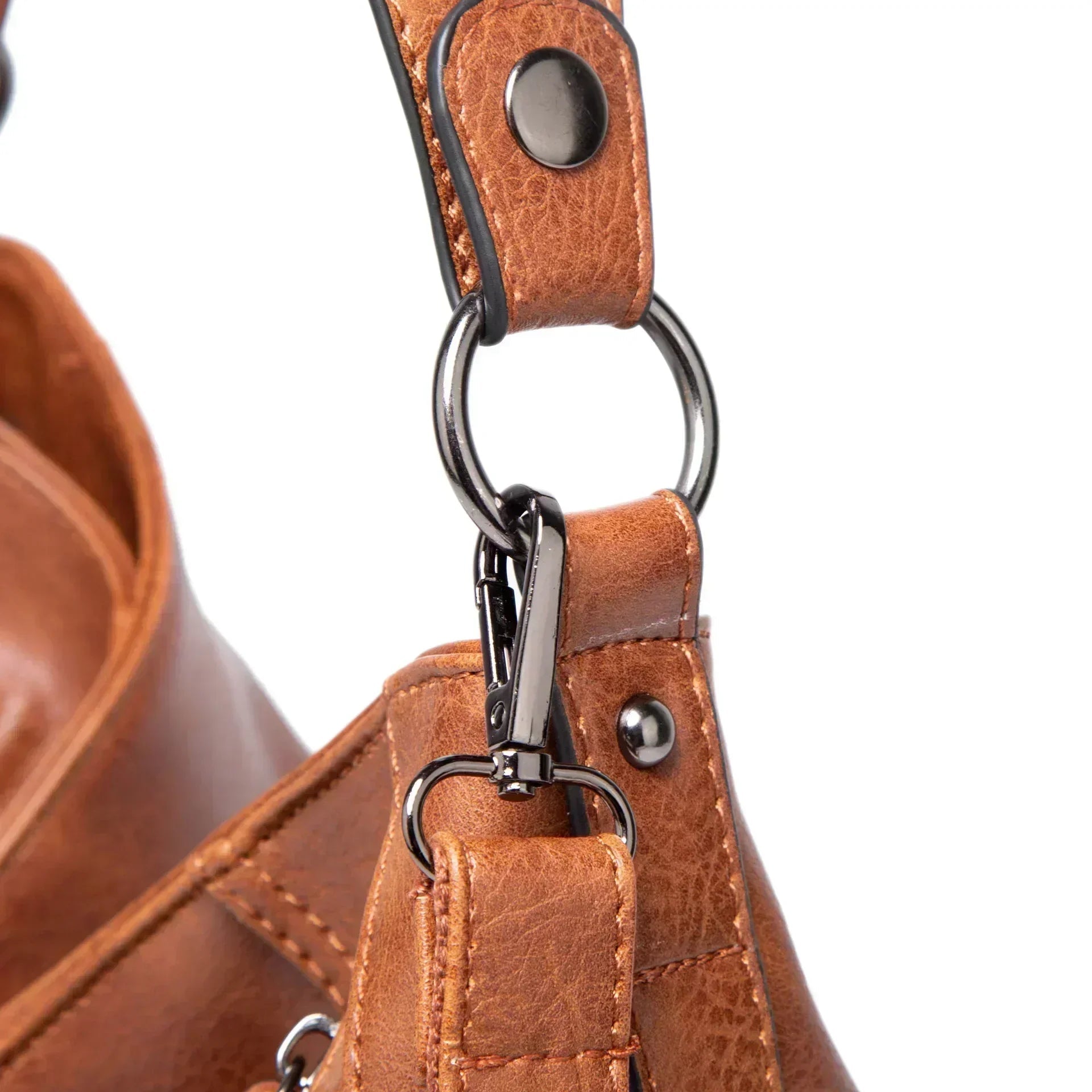 Nora | Bolsa De Couro Prática E Espaçosa Para Todo Dia - Ines Braga