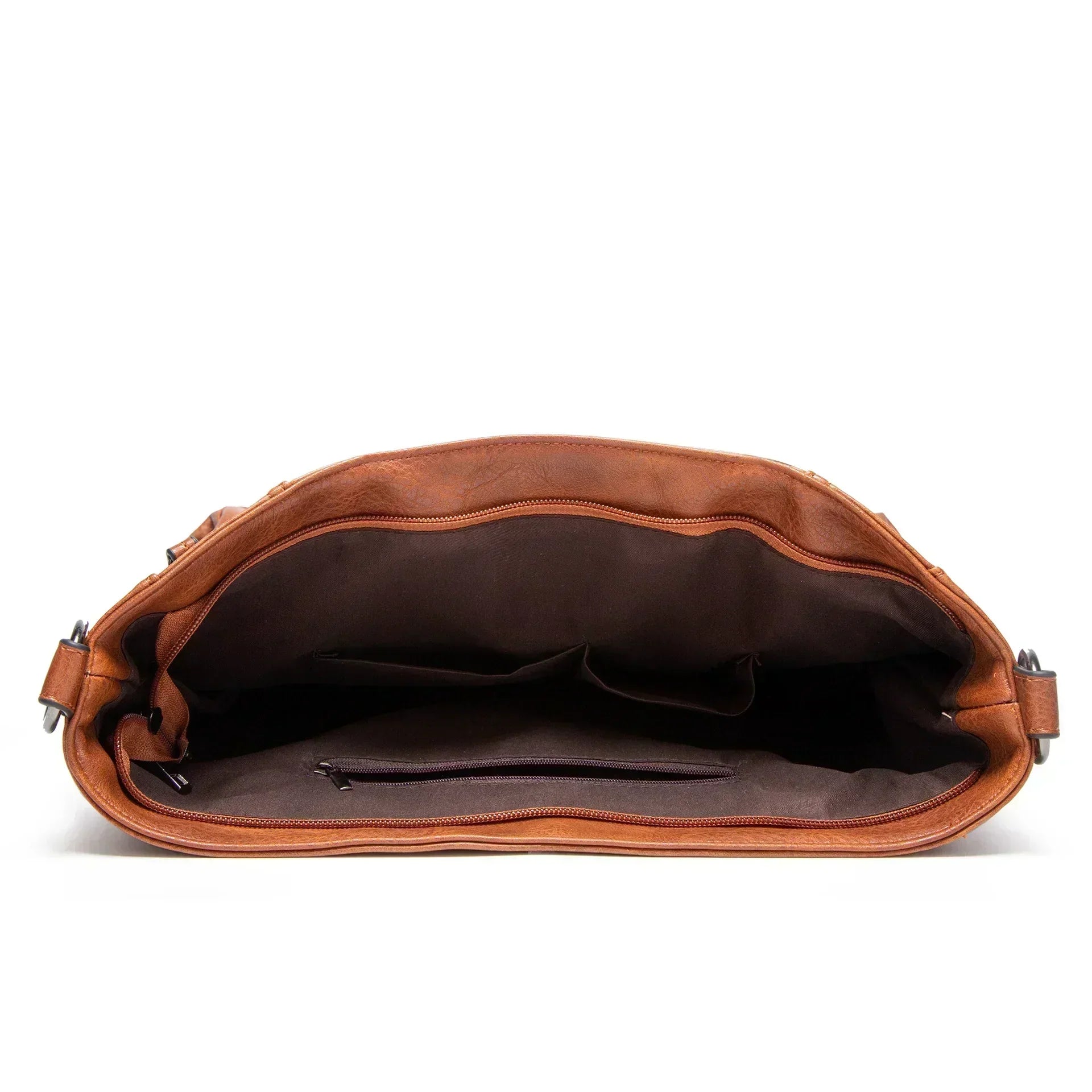 Nora | Bolsa De Couro Prática E Espaçosa Para Todo Dia - Ines Braga